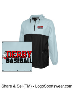 Derby Baseball Adult Pullover APU13 Design Zoom
